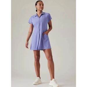 Athleta Fairway Dress Large Lavender